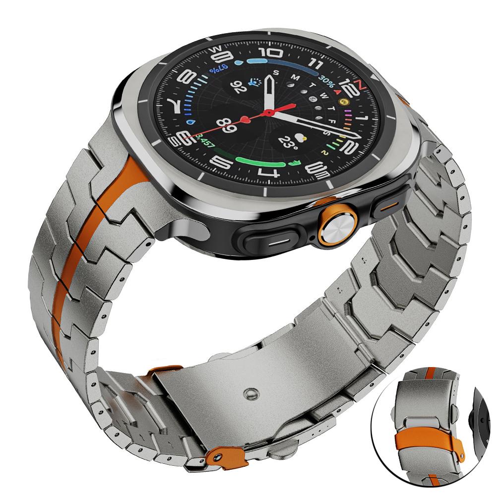 Ultra Stainless Steel Band for Samsung Galaxy Ultra 47mm Luxury Men Metal Bracelet for Samsung Galaxy Ultra Watchband Wristband