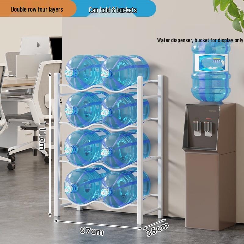 Floor-Standing Water Bottle Storage Rack