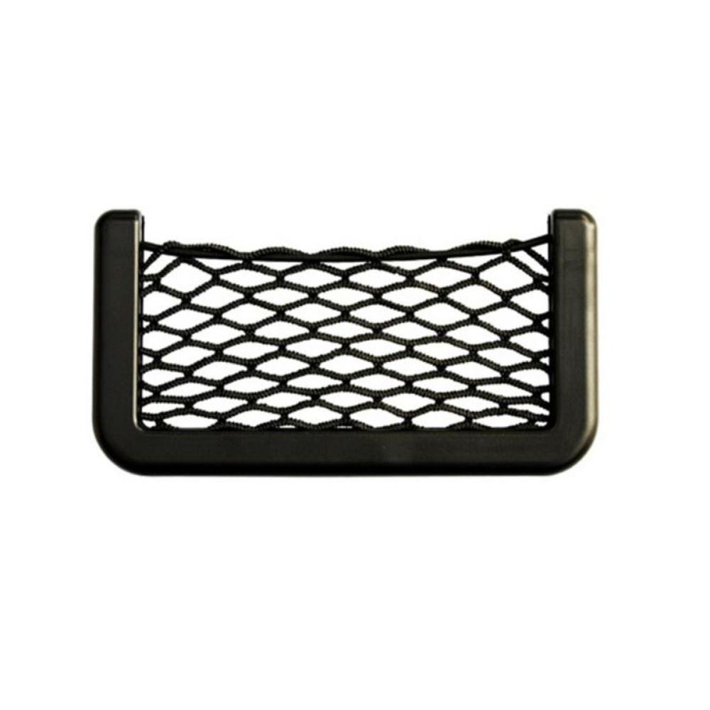 Крепление для мобильного телефона Автомобильный сетчатый держатель Карман для мелочей на спинке сиденья Держатель для телефона Автомобильная сумка для хранения