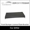 51117058449 Кронштейн номерного знака переднего бампера для BMW E90 E91 316i 318i 320i 323i 325i 328i 330i 335i 316d