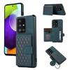 For Samsung Galaxy A51 5G Card Holder TPU+PU Leather Phone Case Kickstand Phone Cover