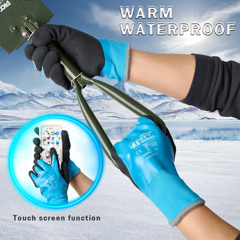 Рабочие перчатки Холодостойкий сенсорный экран Антистатический Термальный холодильный шкаф Антифриз Одежда унисекс Ветрозащитный Низкая температура Спорт на открытом воздухе