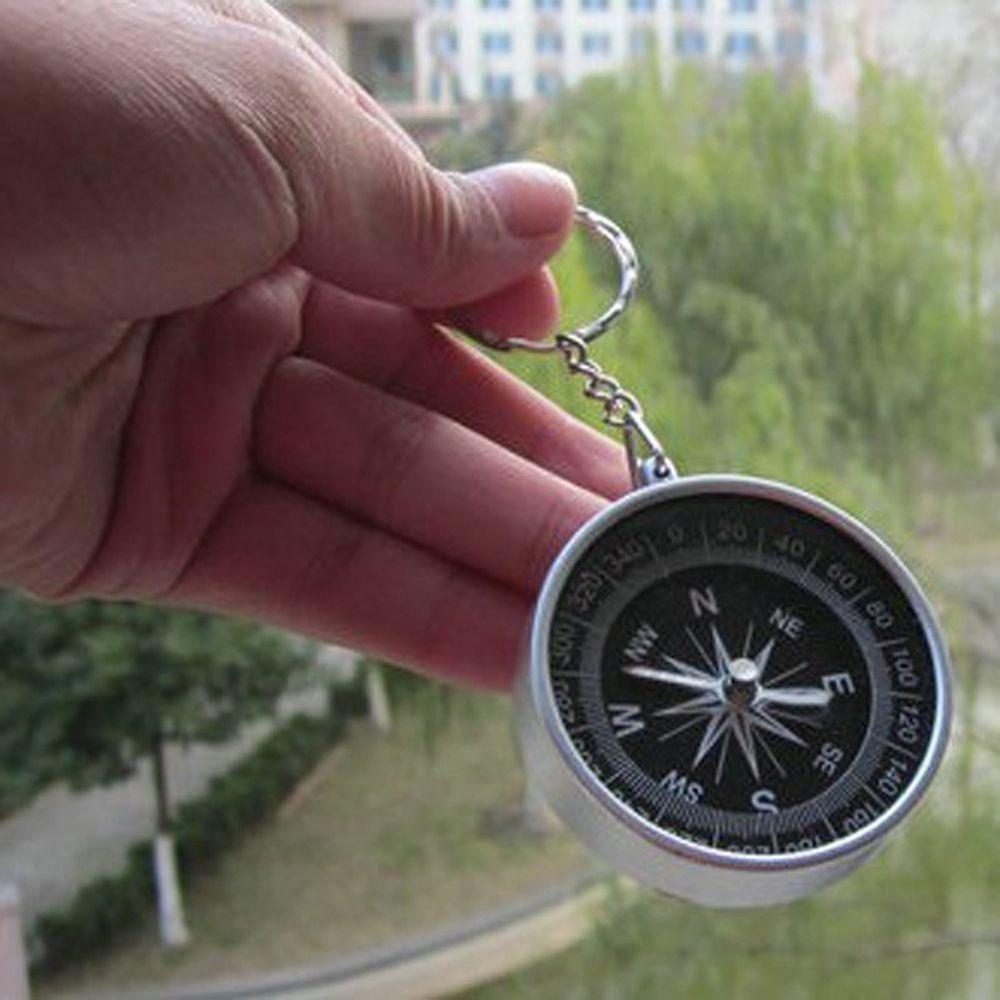 Outdoor Travel Compass Lightweight Aluminum Professional Wild Survival Compass Navigation Tool