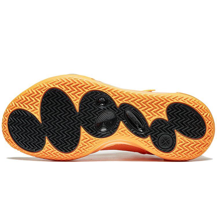 Li Ning All City 11 All City 11 Коллекция Уэйда Баскетбольные кроссовки Мужские Средне-желтые ABAT129-1