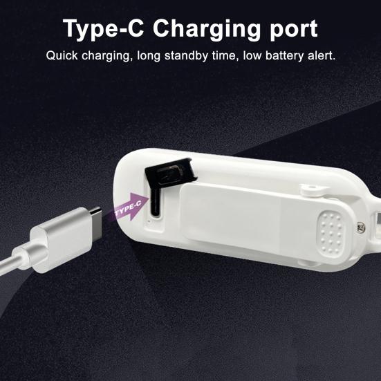 Outdoor Night Running Tri-Color Light Women Personal Safety Alarm Light USB Rechargeable 130dB Emergency Alarm Keychain LED Flashlight