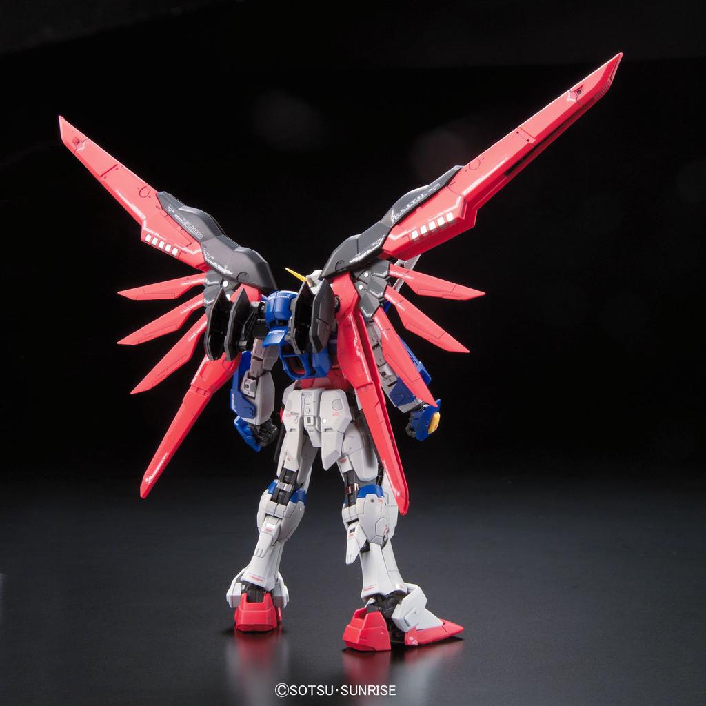 BANDAI SPIRITS RG Mobile Suit Gundam SEED DESTINY Destiny Gundam масштабная пластиковая модель ZGMF-X42S 1/144 с цветовой кодировкой