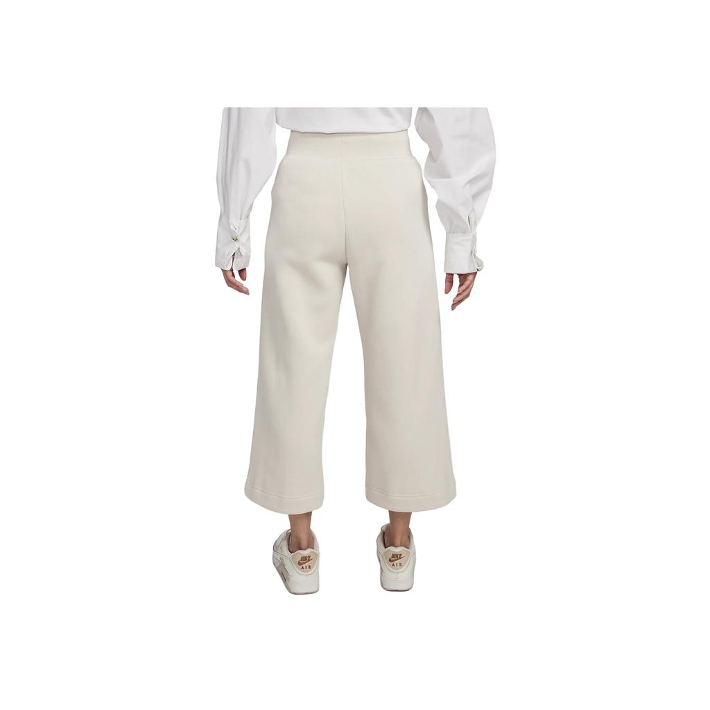 Nike Укороченные трикотажные спортивные брюки с высокой талией, женские, белые FB8417-104