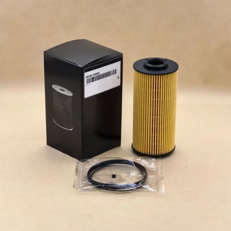 10Pcs 26320-3V000 263203V000 Oil Filter For Hyundai Genesis GV80 SUV (JX1) 3.0 CRDi AWD 2022-