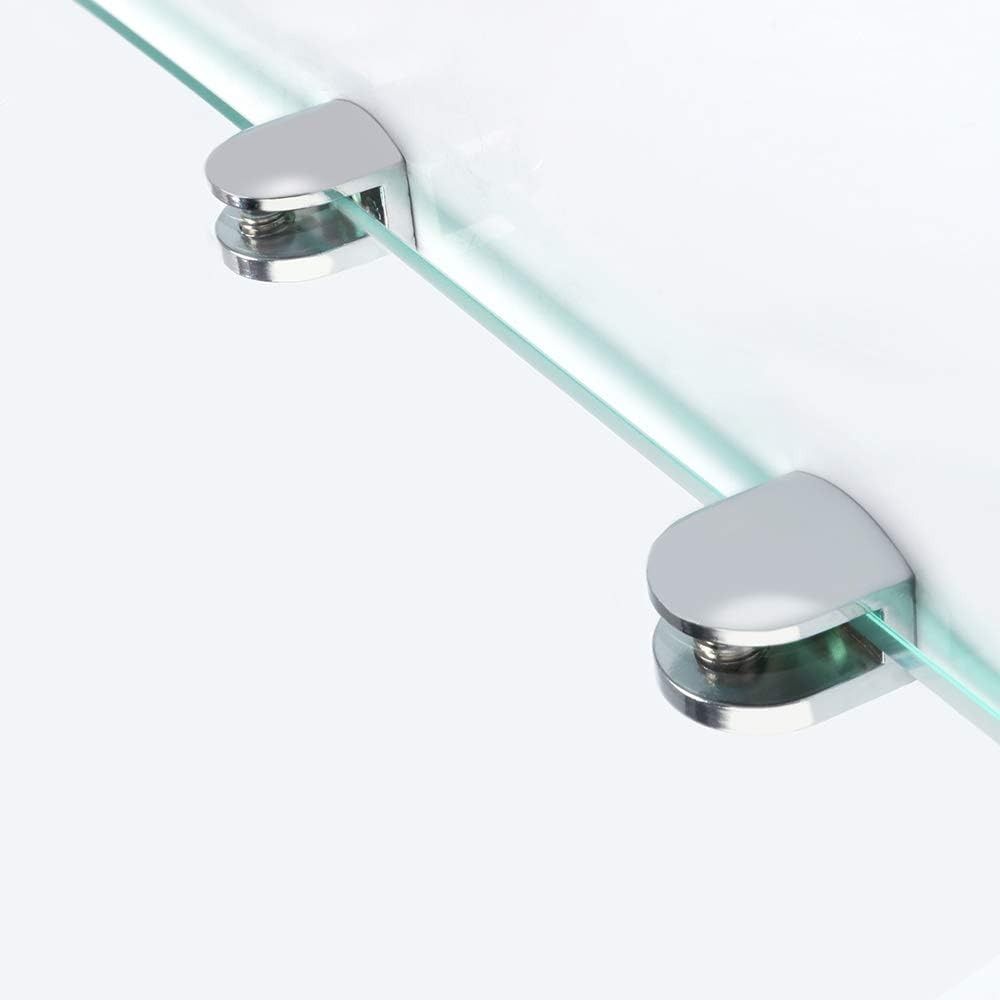 Прочный Держатель для Перил Регулируемый Деревянные Стеклянные Полки Зажим Крепеж Ванная Комната Зажим Держатель