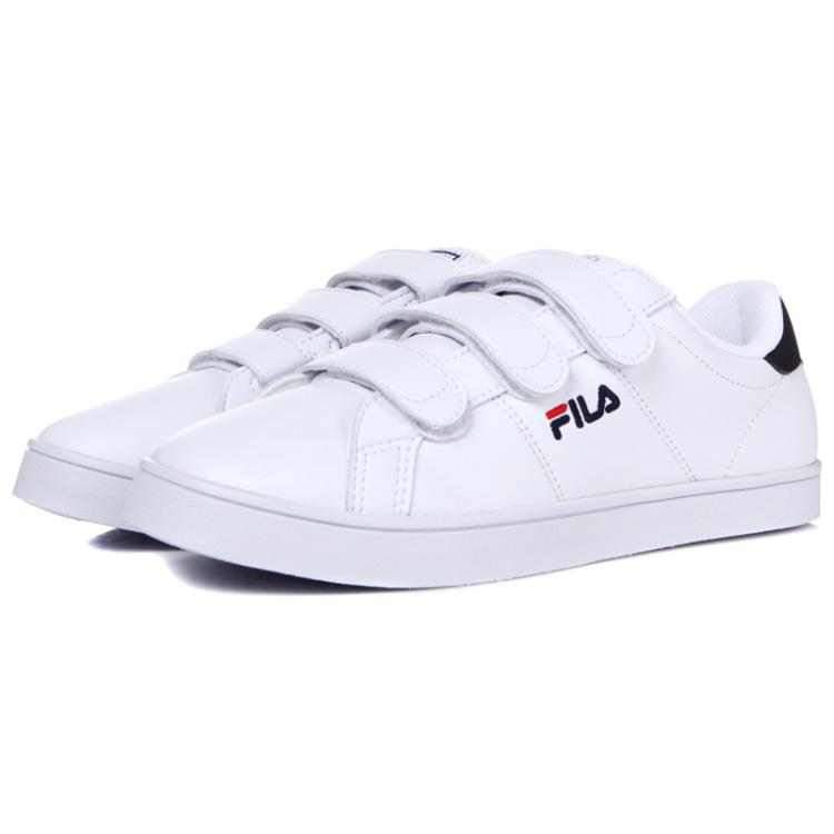 FILA Court Deluxe Series Low Sneakers White/Black Women's FS1SIB1150X_WNV
