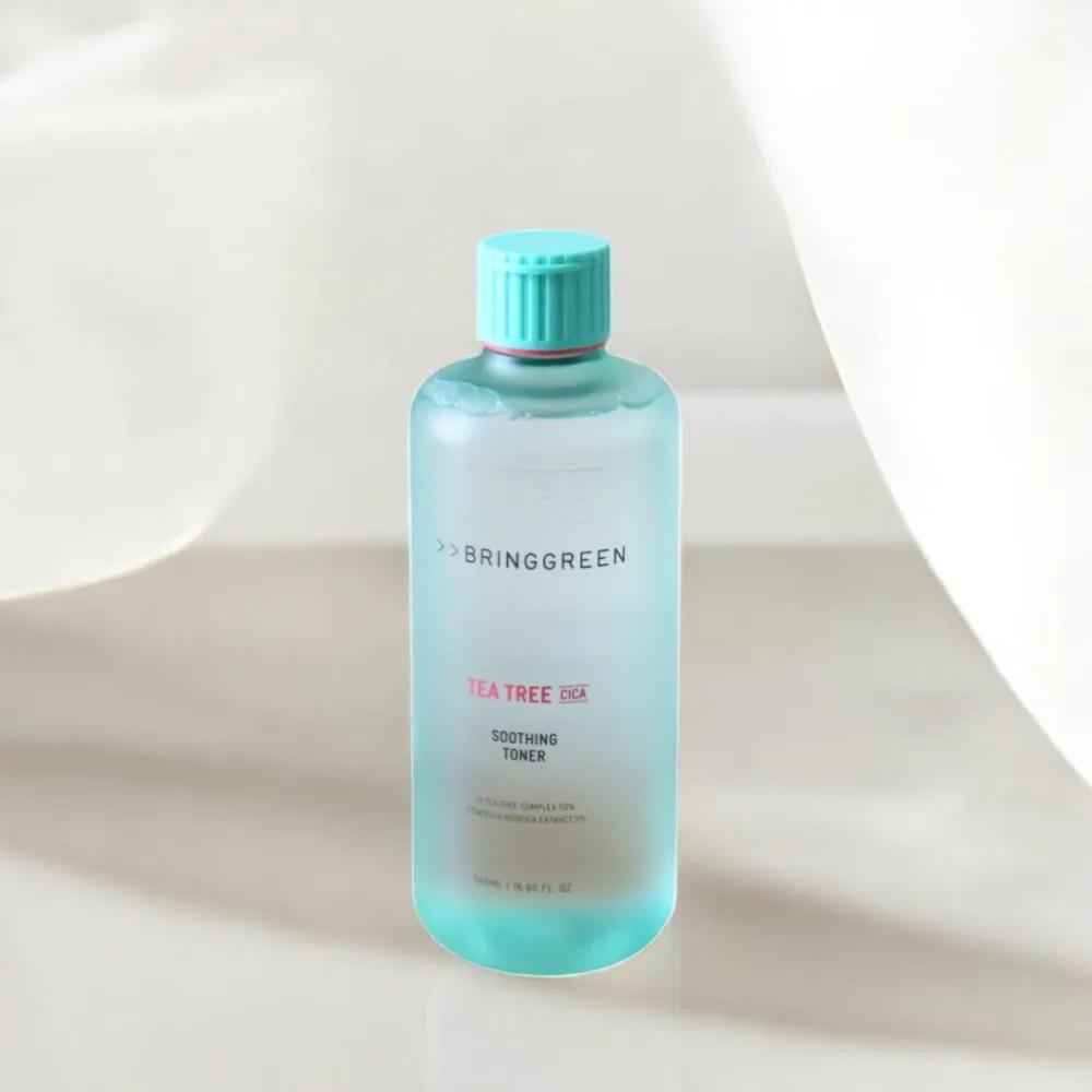BRINGGREEN Tea Tree Cica Soothing Toner Large Size 500ml 1 Bottle