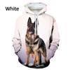 New Unisex Funny Dog 3D Printed Cute Hoodie German Shepherd Graphic Hooded Sweatshirts Pullover