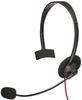 Elecom Gaming Single Ear 1m with Extension Smartphone Compatible with PS4 Black Headset, Overhead, 1.5m Cable, Game, Switch, HS-GM10BK