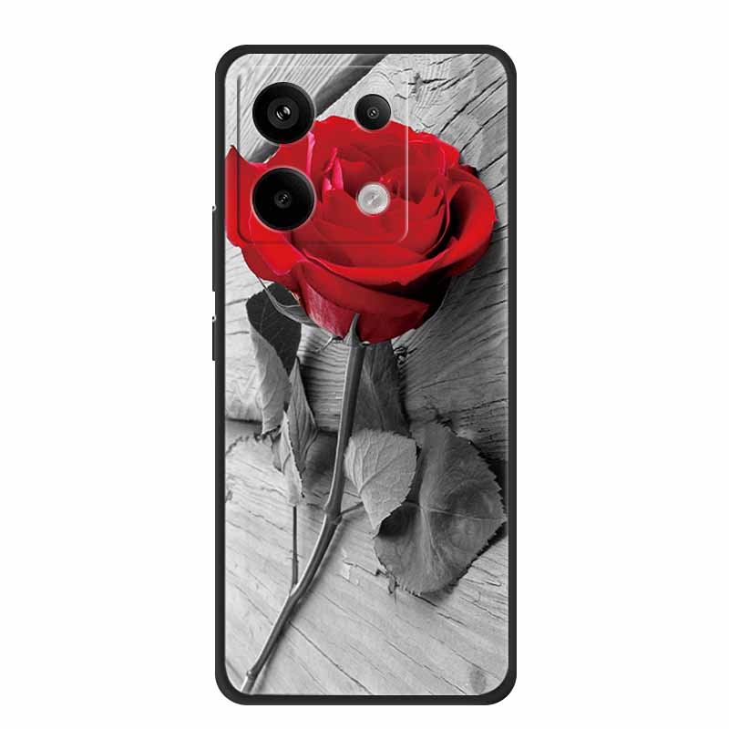 Для Xiaomi Redmi Note 13 Pro 5G Чехол Роскошный ТПУ Мягкий Силикон Задняя Крышка Чехлы для Телефона Redmi Note13 Pro Plus 5G Ударопрочный Fundas