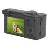 Винтажная цифровая камера HD 4K 2,4 дюйма 1080P 8-кратный зум Передняя и задняя двойные камеры для фото- и видеосъемки