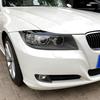 Для BMW 3 серии E90 E91 2 шт. ABS глянцевая черная фара для бровей и век 2005 2006 2007 2008 2009 2010 2011 седан/