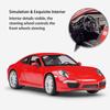 Масштаб 1/24 Welly Porsche 911 CARRERA S, модель автомобиля из сплава, литье под давлением, металлические игрушечные автомобили, модель автомобиля, коллекция высокой имитации, детские подарки
