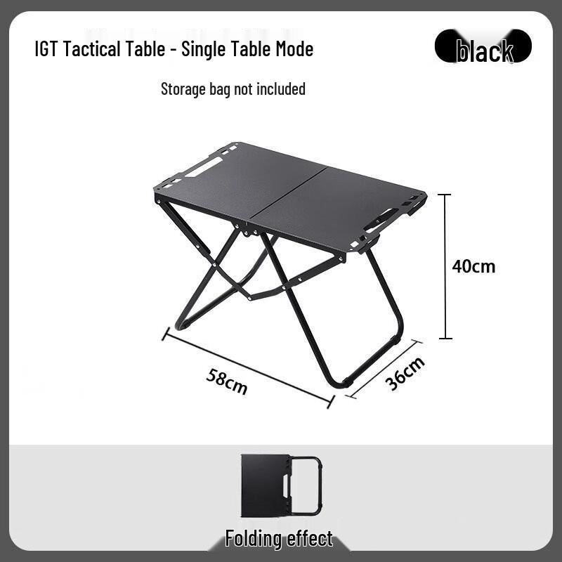 ZISIZ Outdoor Tactical Folding Table
