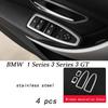 For BMW 1 3 4 Series 3GT F30 F31 F32 F36 F35 GT 116i 118i Car Inner Accessories Trim Left Hand Drive Window Switch Button Cover