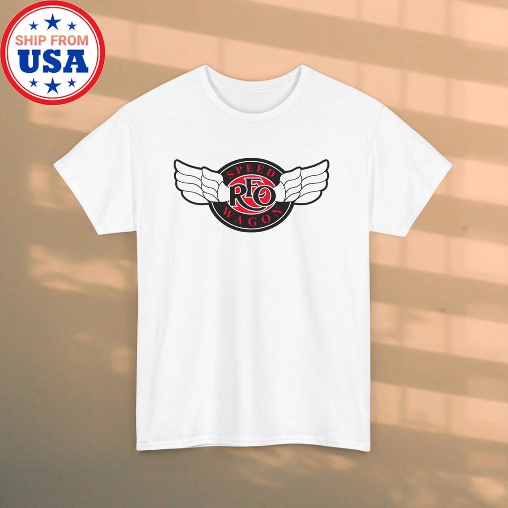 REO Speed Wagon Men's White Size S-5XL