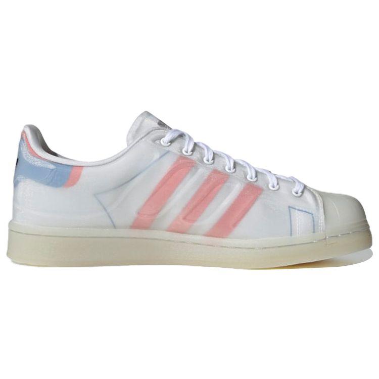 adidas Кроссовки унисекс Superstar Futureshell White Semi Solar Red Cloud-White Bright-Blue FX5544