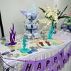 Mermaid Party Supplies Disposable Cutlery Plates Tablecloths Birthday Decorations Girls Baby Shower Dessert Table Set