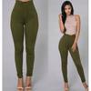 Модные женские брюки, эластичные леггинсы с высокой талией, брюки