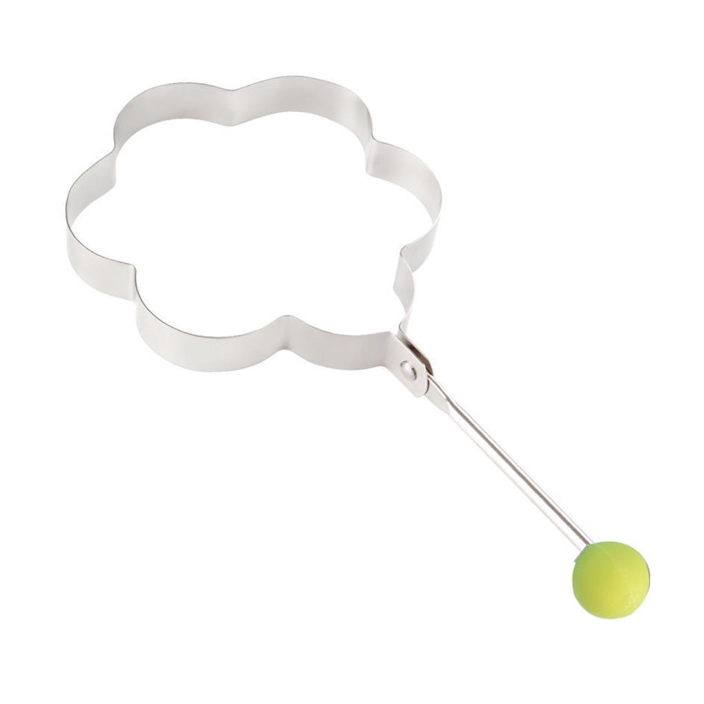 Fried Egg Mold Stainless Steel Kitchen Cooking DIY Anti-scalding Pancake Shaping Mould Frying Cook Pattern Random