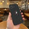 Чехол для телефона со скалолазной стеной для iPhone 17, 16, 15, 14, 13, 12, 11, Pro, XS, Max, XR, Plus, E, SE4, Mini, Черный, Мягкий