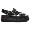 Dr. Martens Terry II Leather Strap Sandals Unisex Sandals Black 26520001