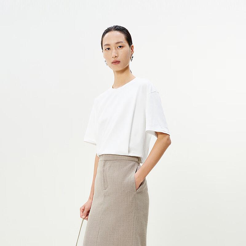 LESS 2025 Summer Loose Short-Sleeve T-Shirt