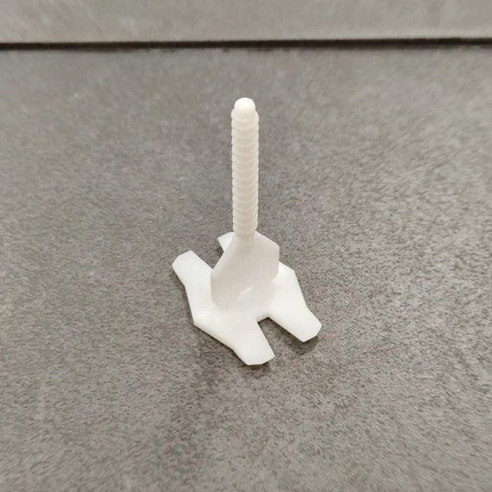 Système de nivellement carrelage, joint 1mm, 100 languettes