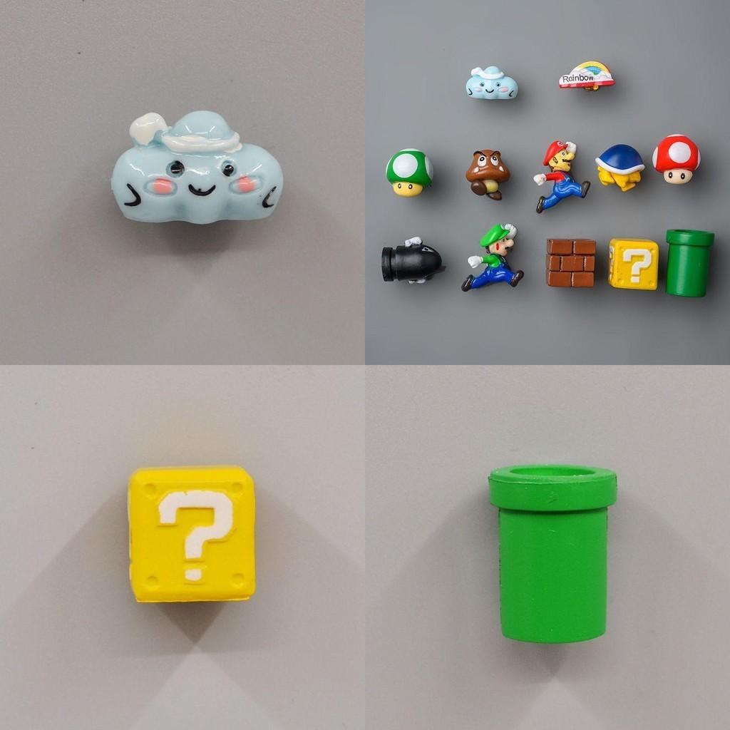 3D Наклейки на холодильник Супер Марио для DIY украшения дома