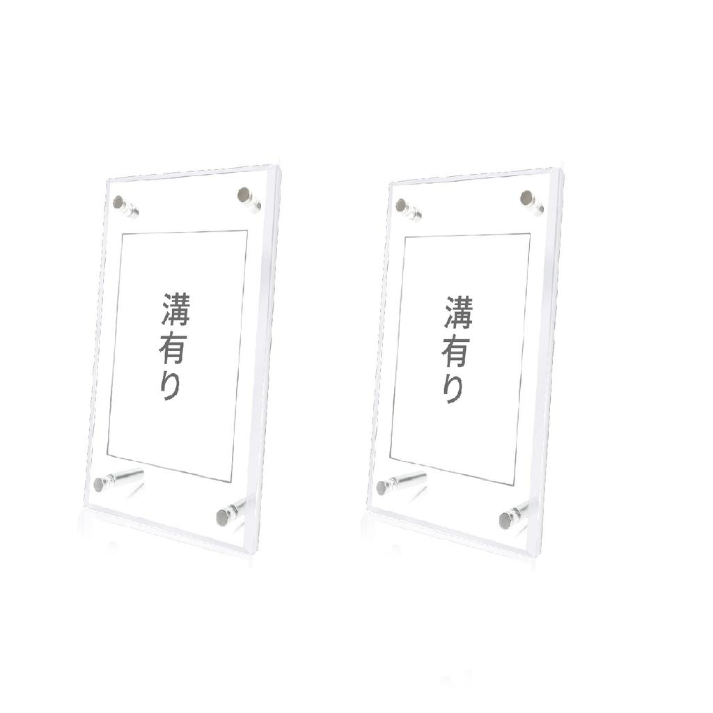 EOMMOE Чехол для карточек, акриловый, винтовой, с подставкой для загрузки, чехол для коллекционных карт, акриловый чехол для карт, рамка для карточек, акриловая рамка Pokeka