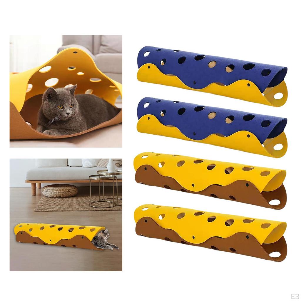 Кот Смешной Тоннель Трубка Утолщенное Гнездо Съемный DIY Игрушки для Котенка Прочный для