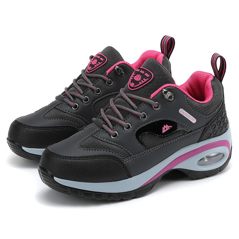 Ladies Sneakers Comfortable Breathable Platform Shoes Lace Up Female Casual Shoes for Women Outdoor Short Boots