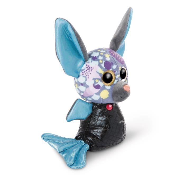 Peluche - Nici - Glubschis junior - 15 cm - Bleu/noir - Pour enfants à partir de 4 ans