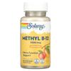 Метил B-12 высокой эффективности, Натуральный манго-персик, 2500 мкг, 60 леденцов