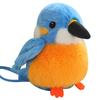 Simulation Shoulder Bird Plush Toy Doll Tit Parrot Doll Rag Doll For Children'S Birthday Gift