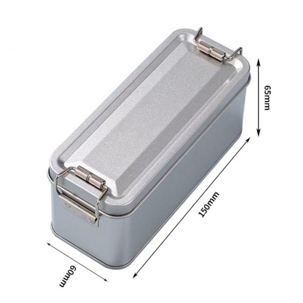 Old-fashioned Rectangular Iron Box Metal Buckle Iron Box High Quality Candy Box