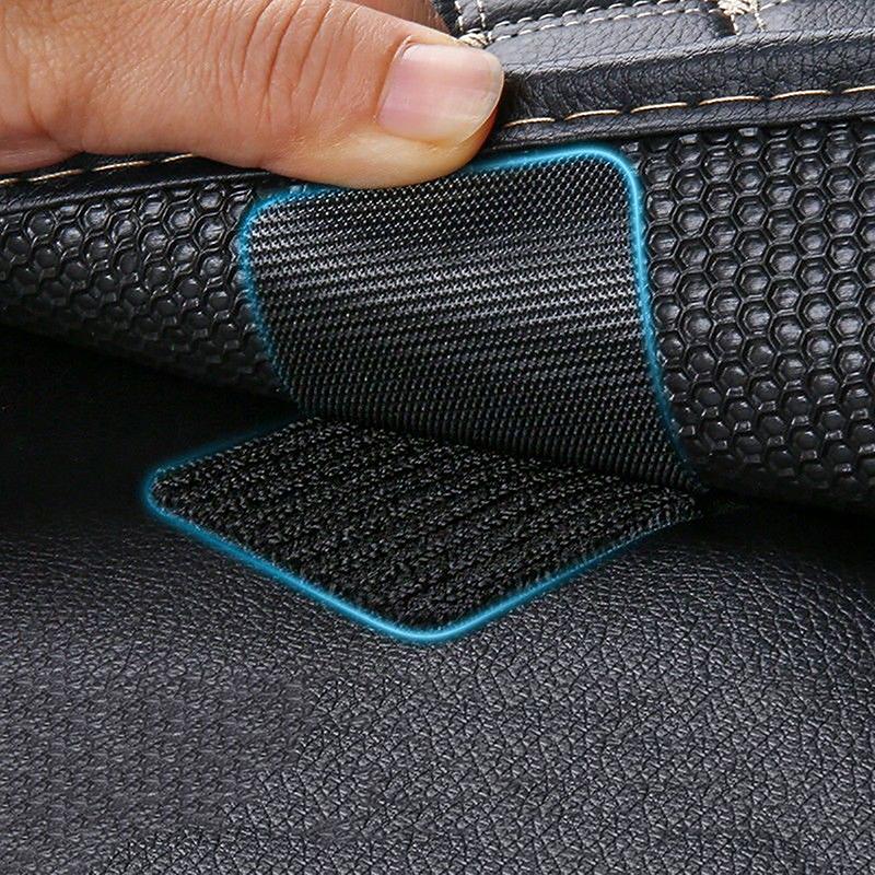 10 пар наклеек для фиксации ковров, двухсторонние высокоадгезивные фиксирующие заплатки для автомобильных ковров, противоскользящая наклейка для домашнего пола