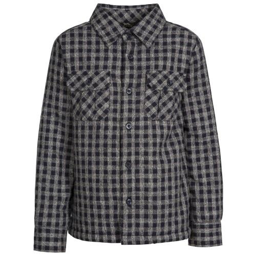 TRESPASS Childrens/Kids Average Long Sleeved Gingham Shirt