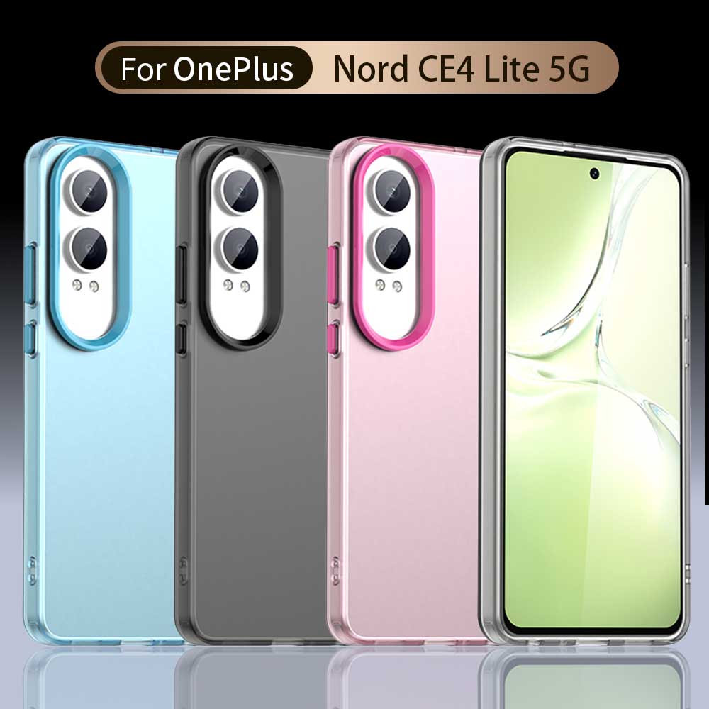 Матовый чехол для OnePlus Nord CE4 Lite 5G Чехол OnePlus Nord CE4 Lite Fundas Coque Матовый Полупрозрачный ПК Задняя крышка Бампер для телефона