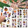 10 Sheets Halloween Temporary Tattoos Set For Kid Adult Easy Application And Removal Arm Hands Body Tatouages Pour Kids Toy Gift