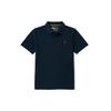 Casual Sport Single Bead Short Sleeve Polo Shirt Men Polo Shirts Deep-Sapphire-Blue A24H2-433