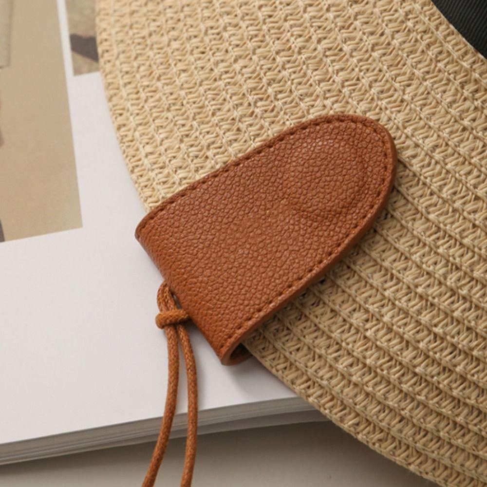 Анти-потеря шнурок для очков зажим для шеи подвесной PU кожаный магнитный зажим для шляпы многоцелевой детский