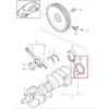 OE 99911349041 99710121201 99911347640 0PB105249 Rear crankshaft oil seal high quality automotive parts for PORSCHE