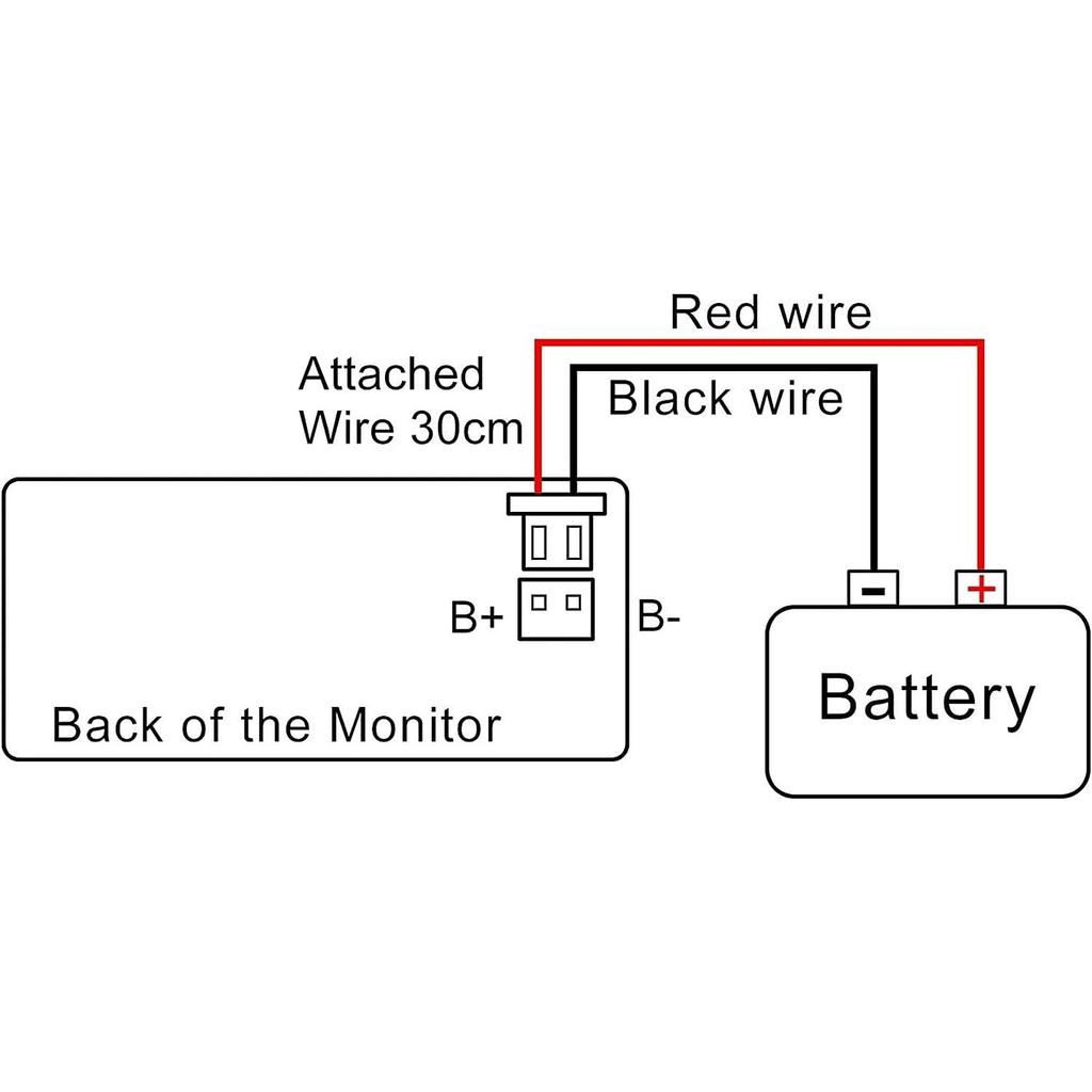 Многофункциональный ЖК-измеритель мощности для свинцово-кислотных аккумуляторов, измеритель напряжения с дисплеем температуры, дисплей батареи, дисплей напряжения, 12 В