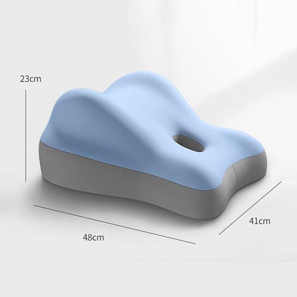 Ergonomic Butt Cushion Multifunctional Support Pillowcase Bed Waist Memory Foam Pillow Pregnant Women Back Waist Assist Lift