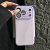 Для iPhone 17 Pro Max Air Case Роскошный мягкий Полоски Гофрированный Защита камеры Матовый чехол для телефона Для iPhone 17 Pro 5G Оболочка Бампер